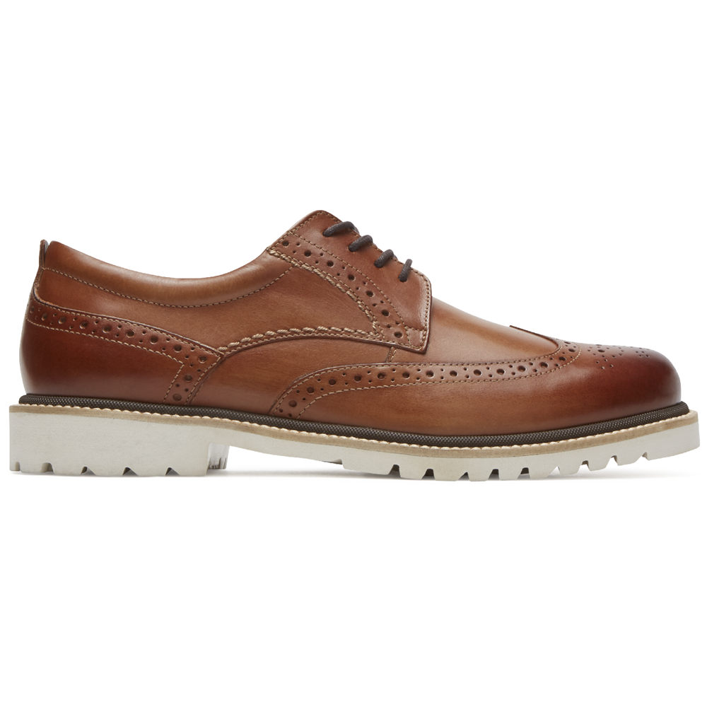 Rockport Finskor Herr Bruna - Marshall Wingtip - TZASV7549